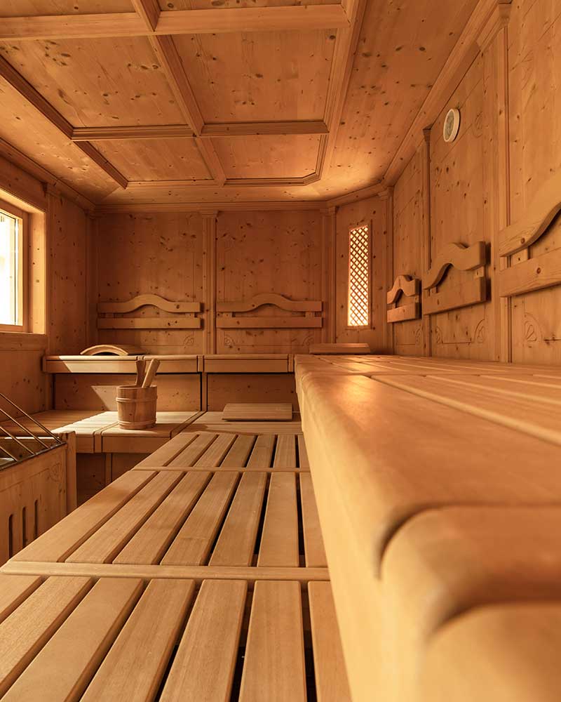 finnische sauna im spa